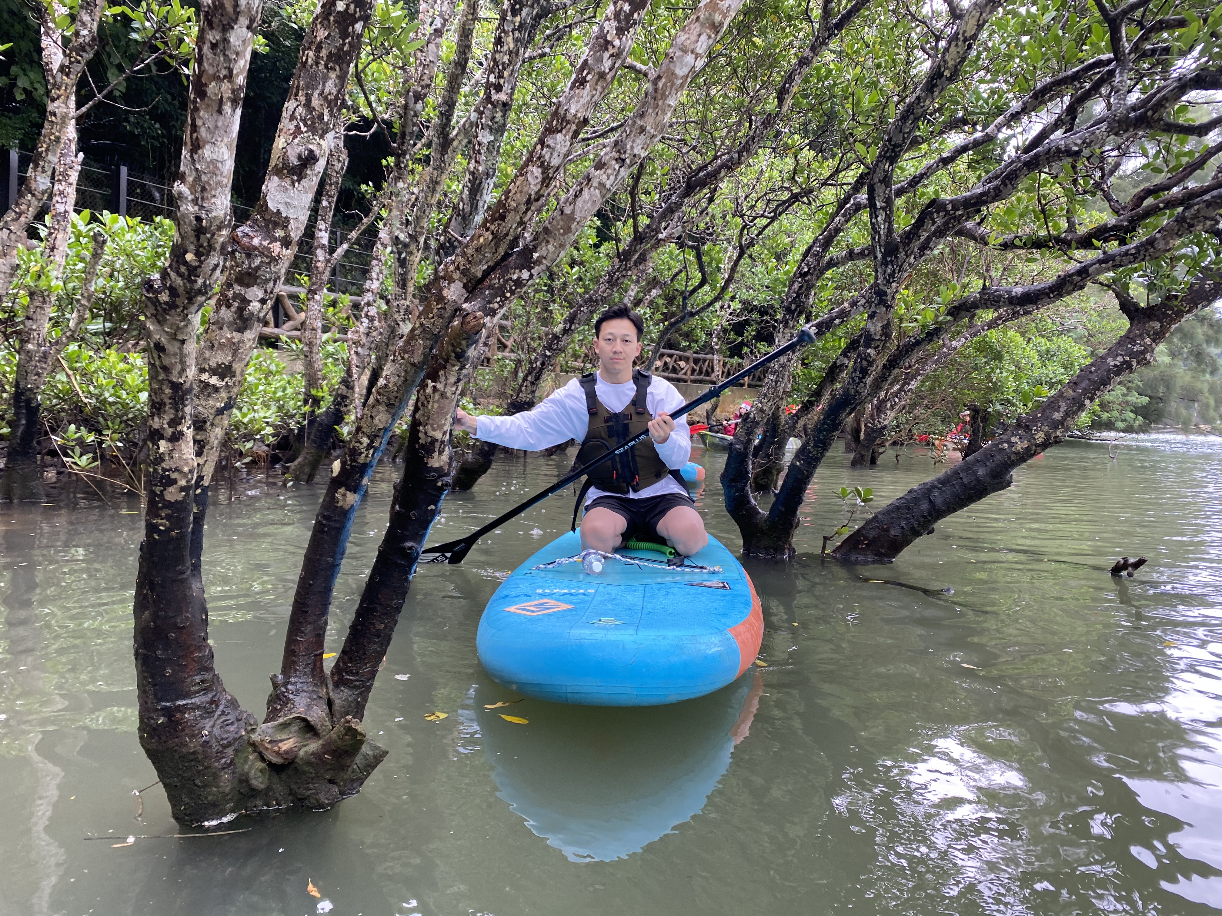 冬のSUP01_ブルーフィールド