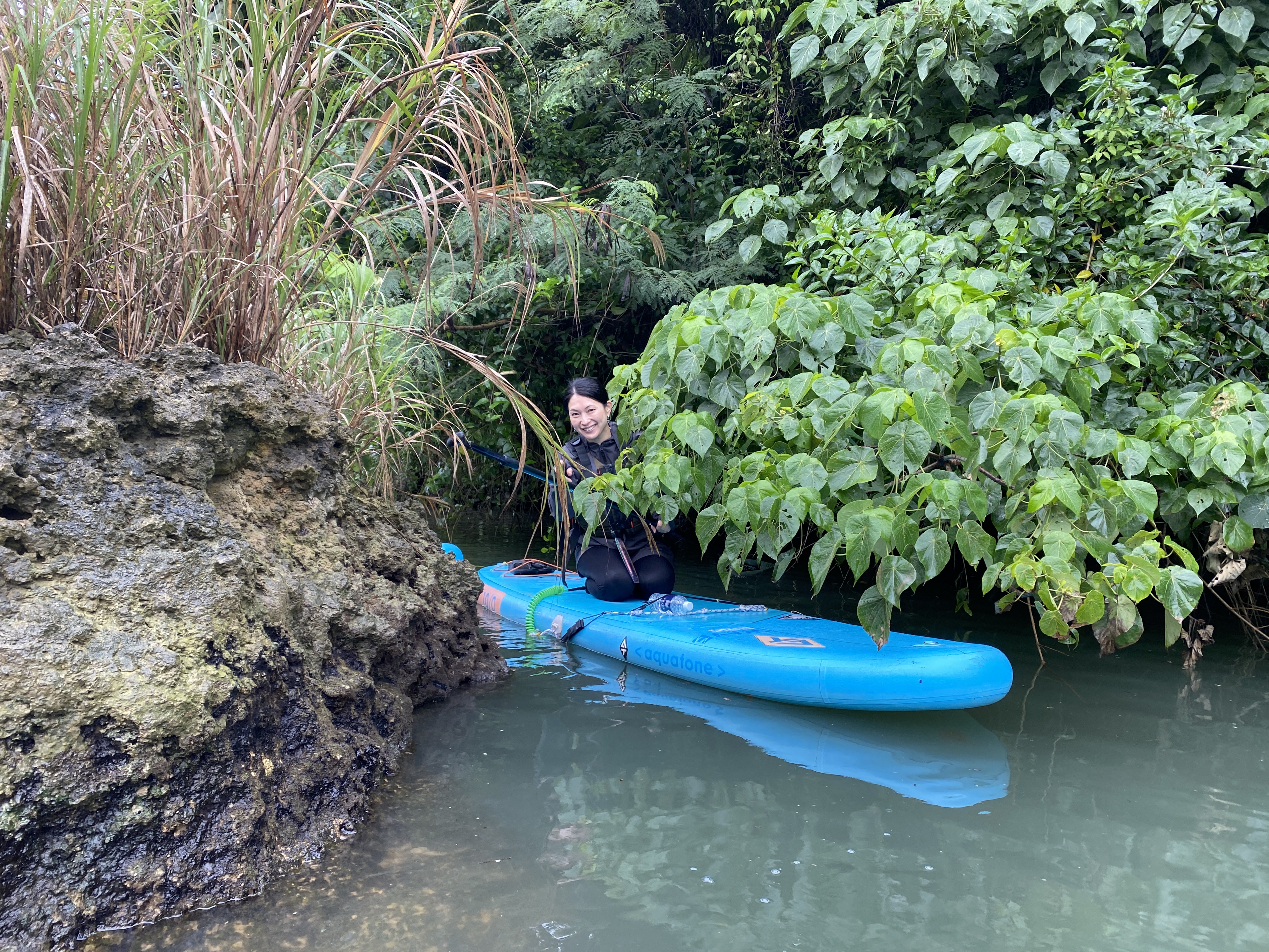 冬のSUP03_ブルーフィールド