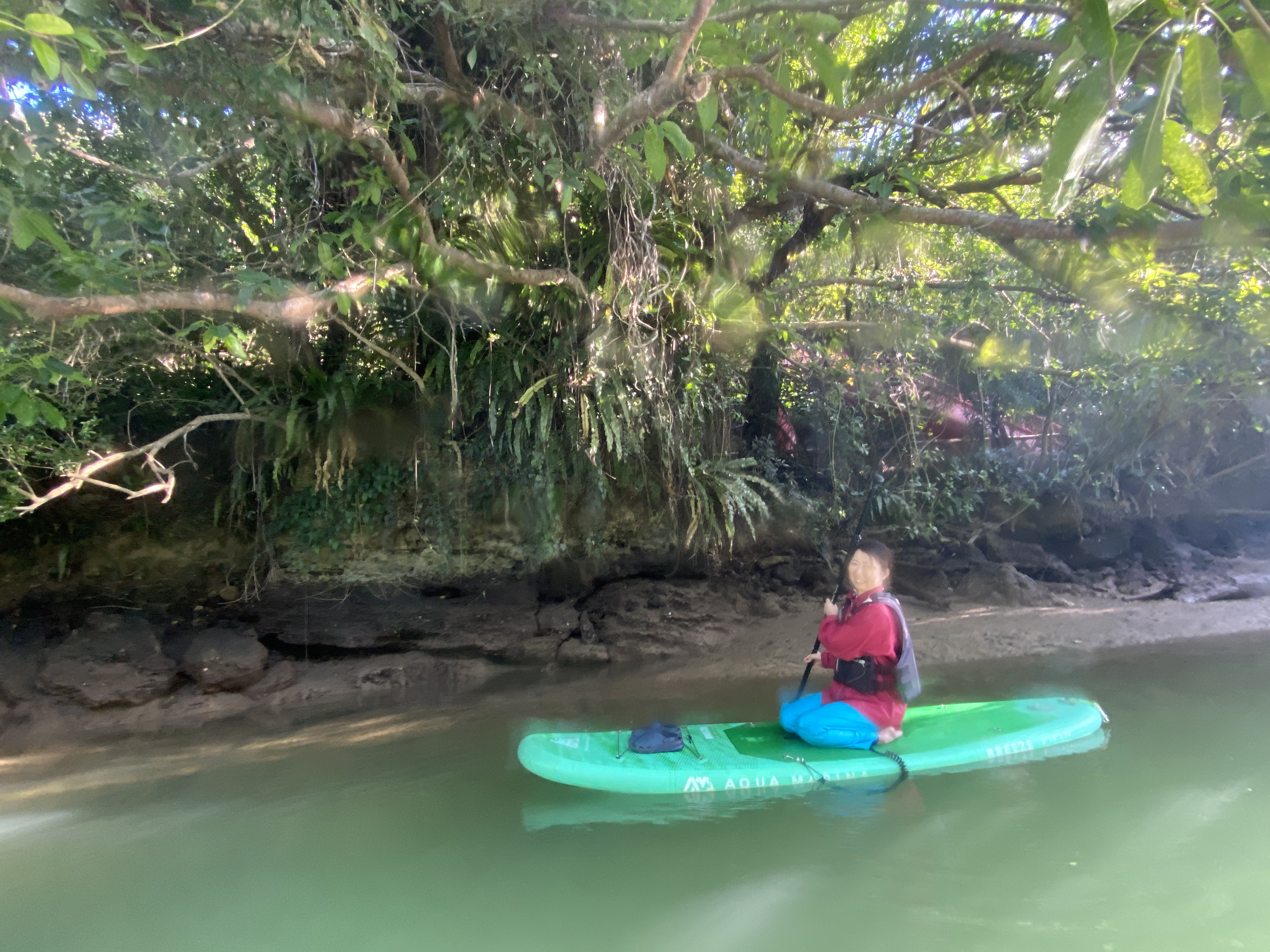 比謝川SUP01_ブルーフィールド